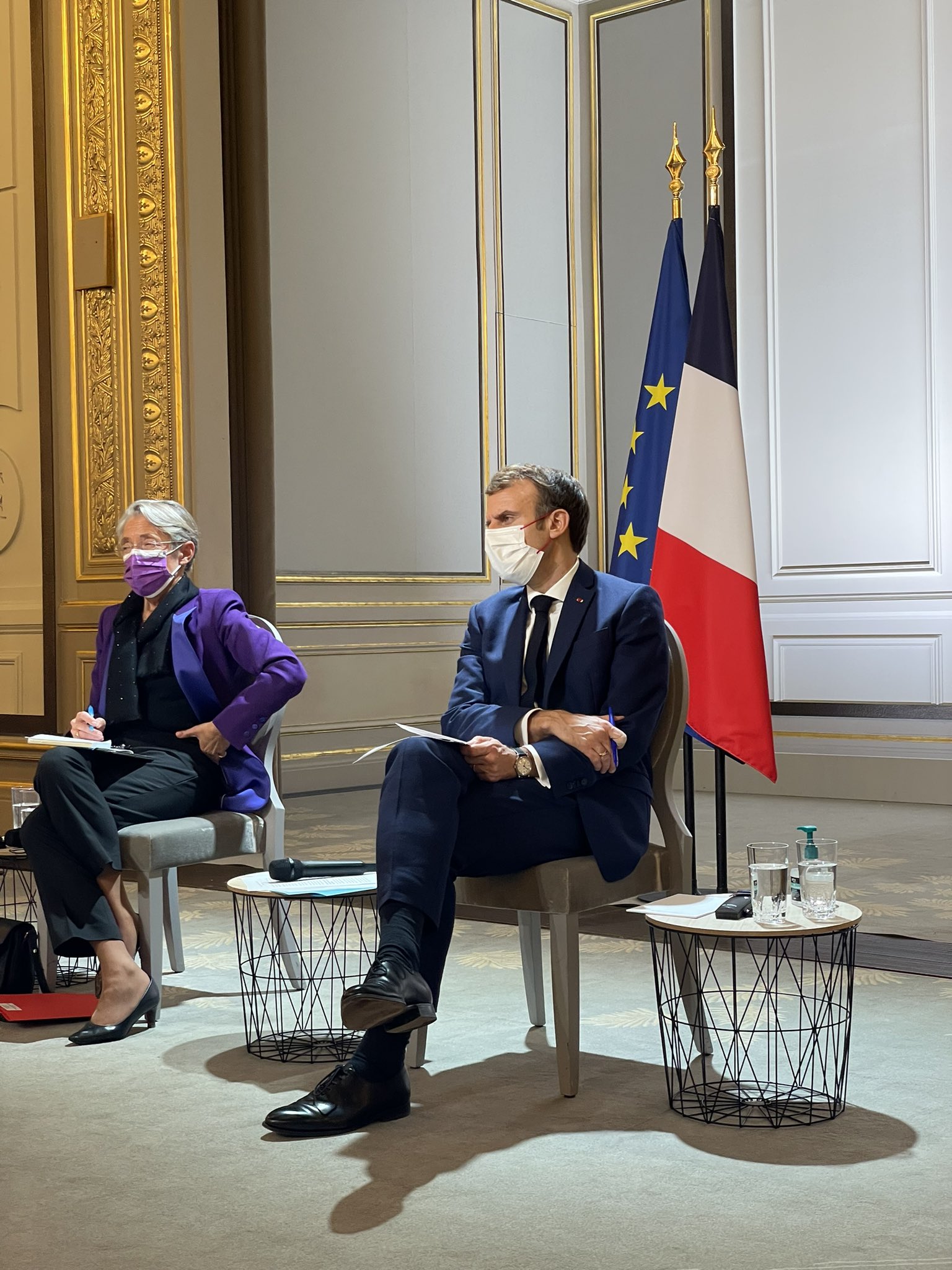 Prezydent Francji na spotkaniu z BusinessEurope